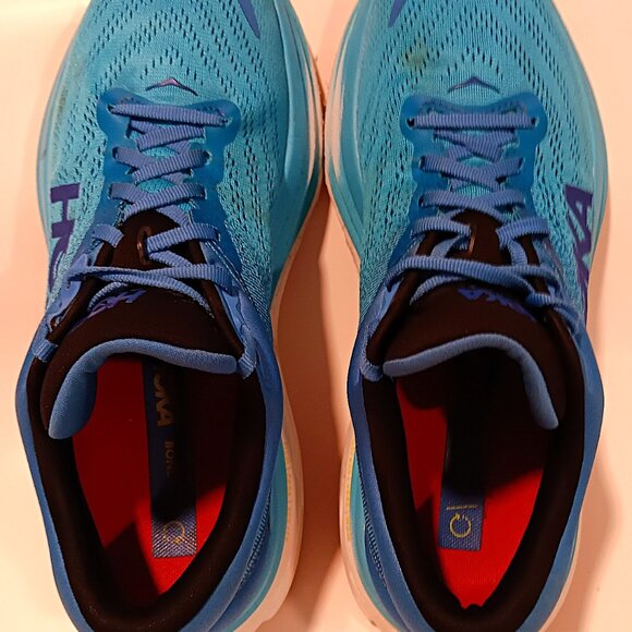 HOKA ONE ONE SIZE 10 BONDI 8 GREAT CONDITION - Picture 3 of 8